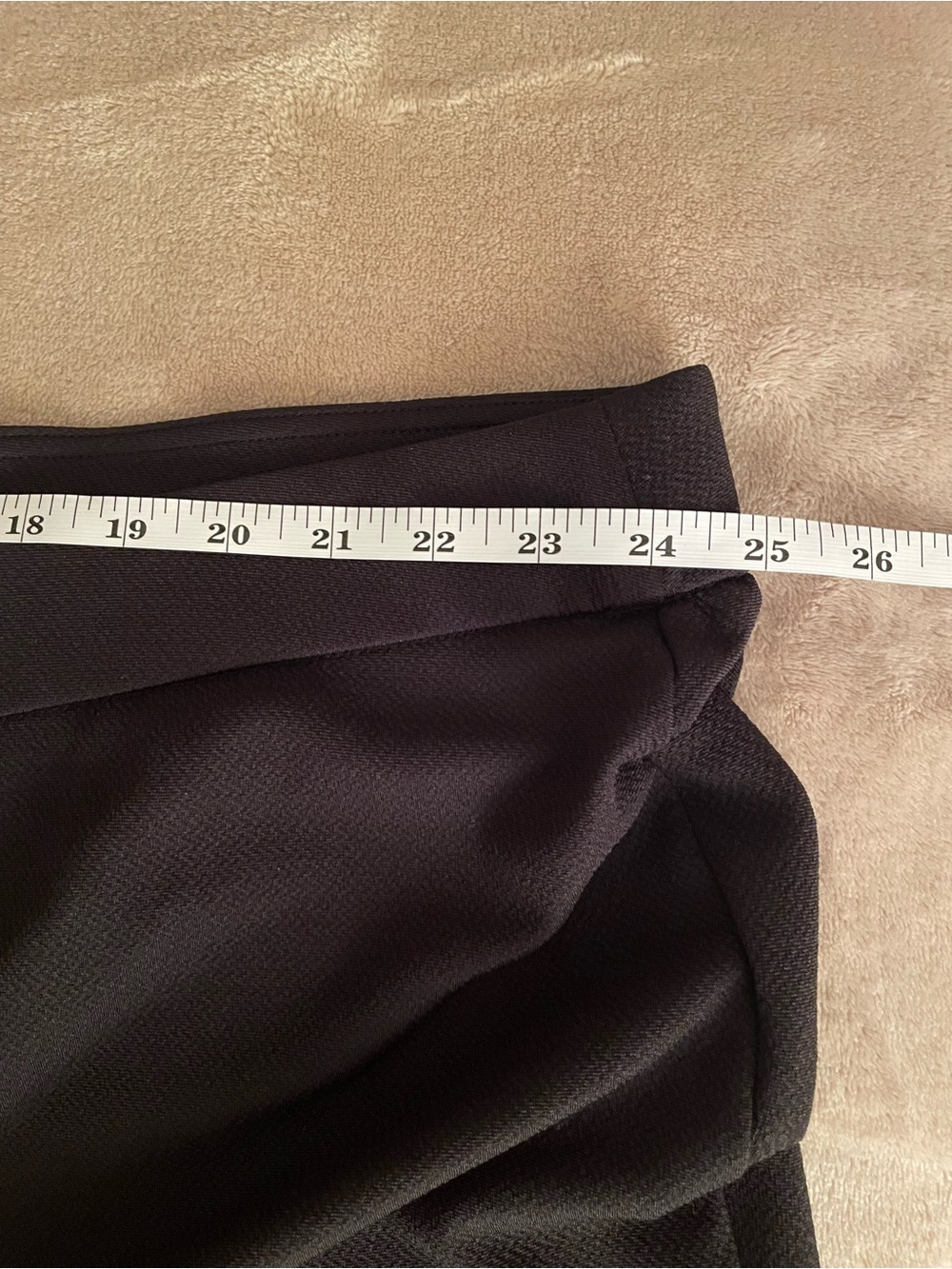 Dress Black Elastic Waist Boot-Cut Pull-On Pants, Plus 4X. - Picture 4 of 7
